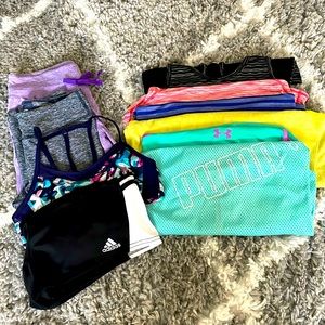 9 pcs Bundle of sport clothes